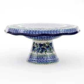 Tortownica ceramiczna 148 <br> 2273X Kobaltowe bratki
